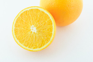 Orange fruit isolated