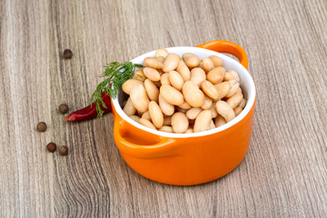 Canned white beans