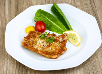 Pork schnitzel