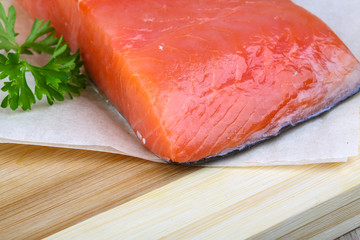 Salmon fillet