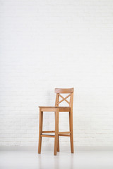  wall texture with a chair