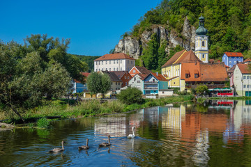 Fototapeta na wymiar Kallmünz Panorama