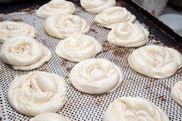 Preparation of bakery snacks