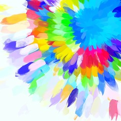 3d bright abstract background