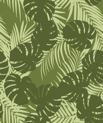 palms pattern - 93251550
