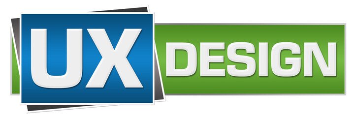 UX Design Green Blue Horizontal 