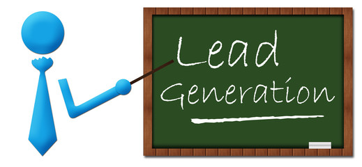 Lead Generation Human Icon Greenboard 