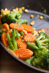 fried vegetables