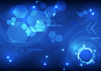 abstract vector engineering technology background illustration