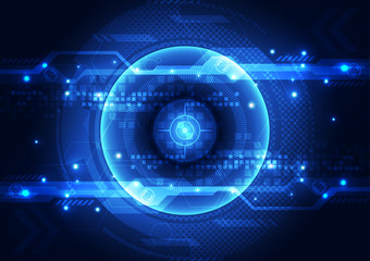 abstract vector engineering technology background illustration