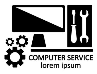 computer service symbol