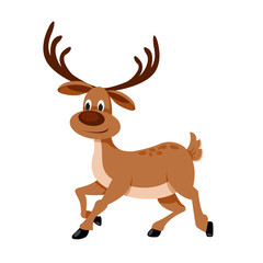 Fototapeta premium Cartoon deer