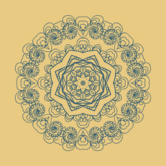 Round Ornament Pattern