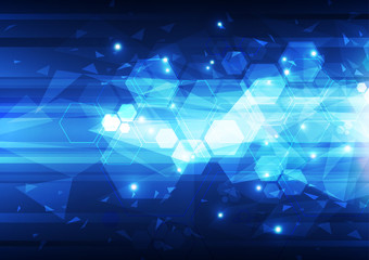 Obraz premium abstract vector technology background illustration