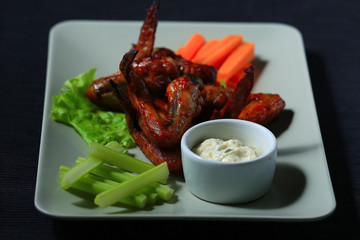 beer snacks served in the restaurant