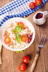 rice with shrimps