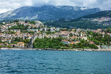 Panorama of Kotor bay, Montenegro