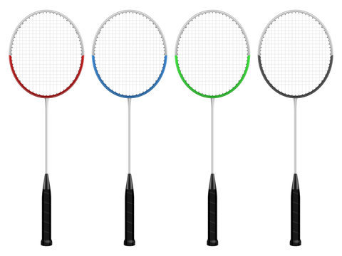 Badminton Rackets Set