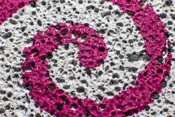 forma spirale colorata astratto rossa tipo spugna spugnosa