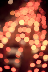Obraz premium Bokeh light vintage