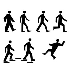 Stick Figure Pictogram Icons vol.2