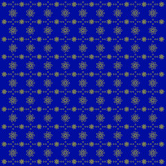 Blue abstract background with stars