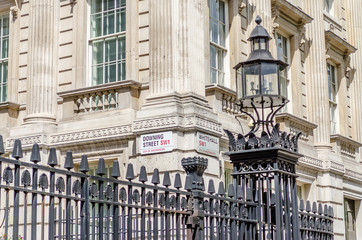 Obraz premium Downing Street Sign, London
