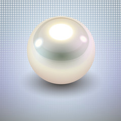 Background with white pearl