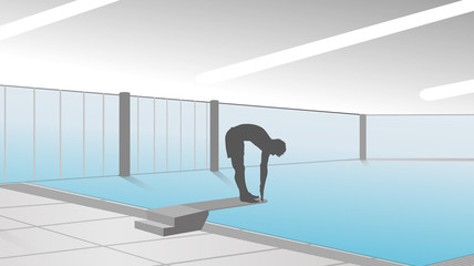 Obraz premium swimming