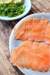 Smoked salmon