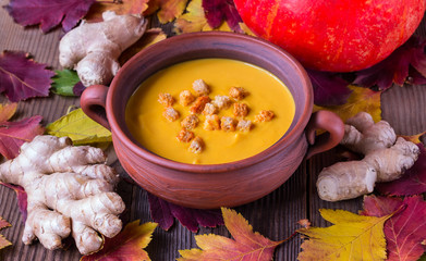 pumpkin soup cream