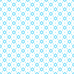 Vector Background #Flower Dot Pattern, Sky Blue