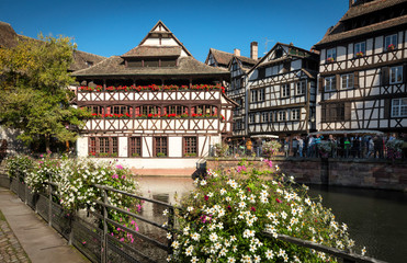 Strasbourg, Maison des Tanneurs, France. Alsace 