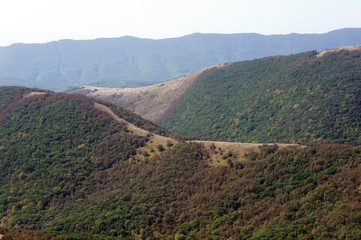 Fototapeta na wymiar Caucasus mountains