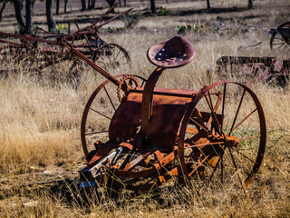 Rusty Farm Equipment