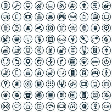 Internet Of Things 100 Icons Universal Set