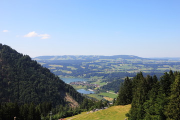 Bergblick im Allgäu