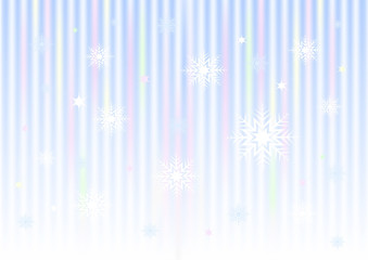 Striped colored mesh gradient background from snowflakes stars