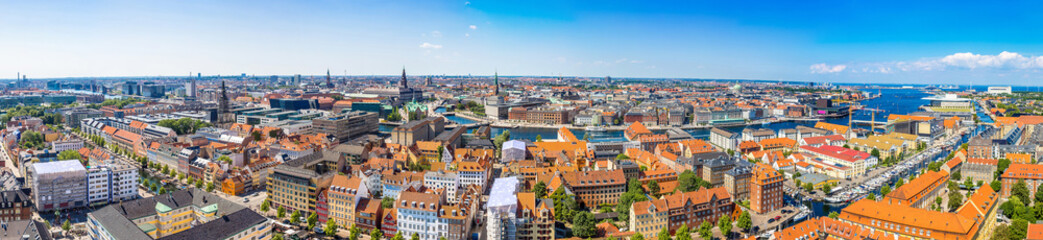 Naklejka na ściany i meble Copenhagen panorama