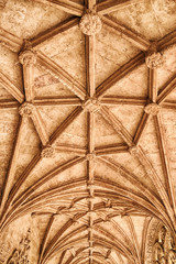 Ceiling In The Jeronimos Monastery