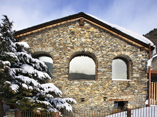 House in la Cortinada. Andorra