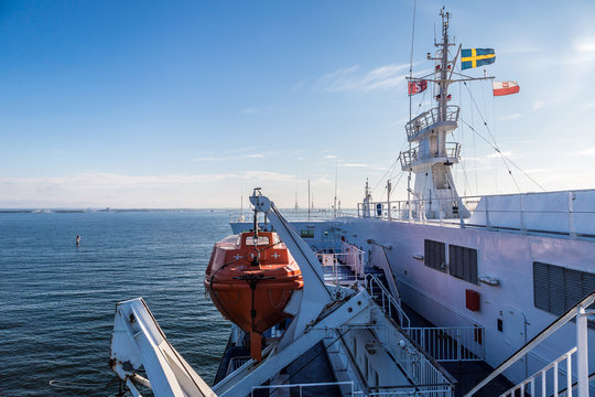 ferry Stena Spirit, ship standing in the terminal Kwiatkowski in