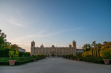 Fototapeta na wymiar Royal garden of the Palace of Colorno - Parma 