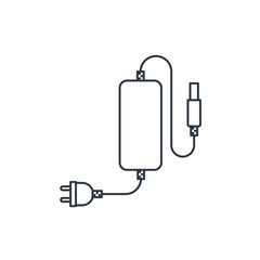 Icon of Phone Charger, vector illustration