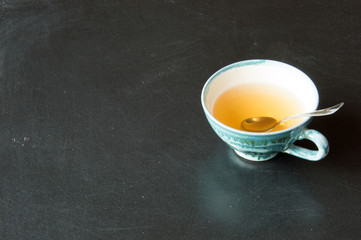 Green tea bancha - macrobiotic drink for natural food and healthy lifestyle