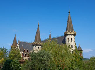 Fototapeta na wymiar Castle fortress in Ravadinovo