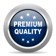 premium quality blue circle glossy web icon on white background, round button for internet and mobile app