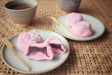 Mochi japanese dessert