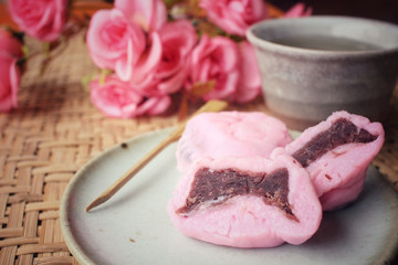 Mochi japanese dessert