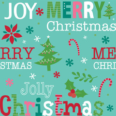 Seamless Christmas Pattern Illustration. suitable for wrapping, wallpaper, background